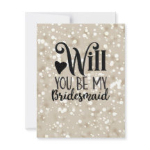 Het beste komt nog, word je mijn bruidsmeisje