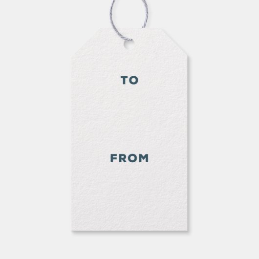 Het beste Label van de Vader Gift - marine Cadeaulabel (Achterkant)