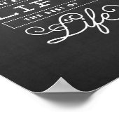 Het beste leven | Art Print (Hoek)