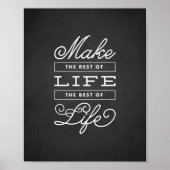 Het beste leven | Art Print (Voorkant)