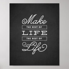 Het beste leven | Art Print