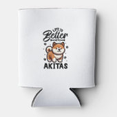 Het beste leven met Akita Blikjeskoeler (Voorkant)