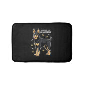 Het beste leven met Beauce Sheepdog Tanktop Badmat (Voorkant)