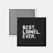 Het beste. Lionel. Ooit. Grappige gepersonaliseerd Magneet (Voorkant / Achterkant)