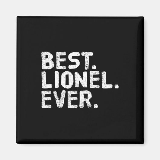 Het beste. Lionel. Ooit. Grappige gepersonaliseerd Magneet (Voorkant)