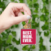 Het beste. Mam. Ooit. (roze) Sleutelhanger (Hand)