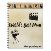 Het beste mama Notitieboek ter wereld (Voorkant)