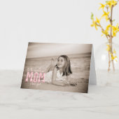 Het Beste Mamma van de wereld, houd ik van u! Kaart (Gele Bloem)