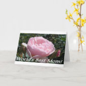 Het Beste Mamma van werelden Kaart (Gele Bloem)
