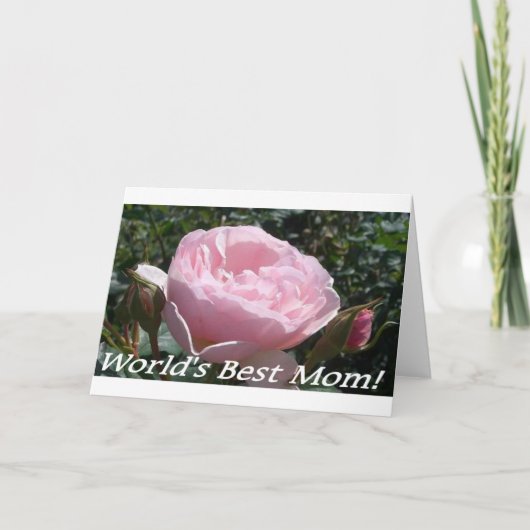 Het Beste Mamma van werelden Kaart (Voorkant)