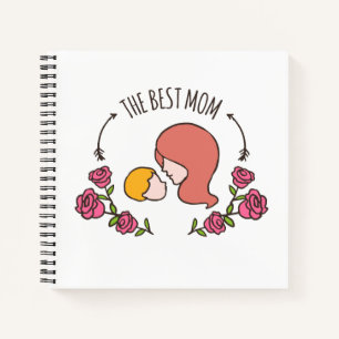 Het beste Moederdag van mama is leuk   Laptop Notitieboek