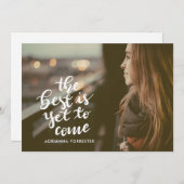 Het beste moet nog handgeschreven komen | Afstudee Kaart (Voorkant / Achterkant)