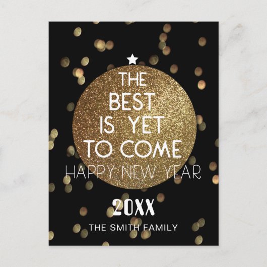 Het beste moet nog komen | Gelukkig Nieuwjaar 2021 Feestdagenkaart (Voorkant)