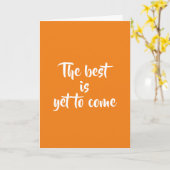 Het beste moet nog komen, ik wed het Boerderij ero Kaart (Gele Bloem)