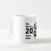 Het beste moet nog komen in 2025 koffiemok (Voorkant links)