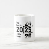 Het beste moet nog komen in 2025 koffiemok (Center)