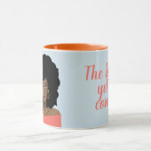 Het beste moet nog komen... | Natuurlijke schoonhe Mok (Midden)