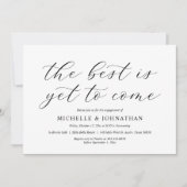 Het beste moet nog komen, Onze Verlovingsfeest Kaart (Voorkant)