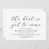 Het beste moet nog komen, Onze Verlovingsfeest Kaart (Voorkant / Achterkant)