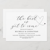 Het beste moet nog komen, Onze Verlovingsfeest Kaart (Voorkant / Achterkant)