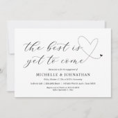 Het beste moet nog komen, Onze Verlovingsfeest Kaart (Voorkant)