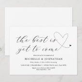 Het beste moet nog komen, Onze Verlovingsfeest Kaart (Voorkant / Achterkant)