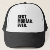 Het beste. Morfar. Ooit. Trucker Hat Trucker Pet (Voorkant)