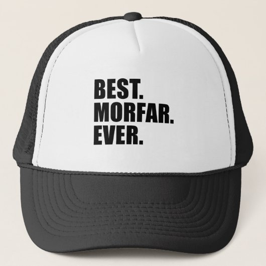 Het beste. Morfar. Ooit. Trucker Hat Trucker Pet (Voorkant)