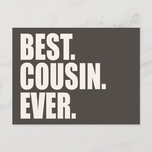 Het beste. Neef. Ooit. Briefkaart (Voorkant)