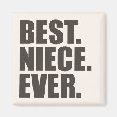 Het beste. Nichtje. Ooit. Magneet (Voorkant)