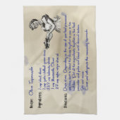 Het beste olijfkapje theedoek (Verticaal)