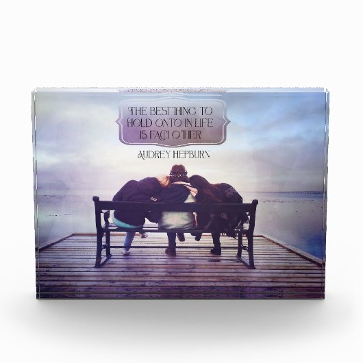 Het beste om vast te houden in het leven fotoblokken (Voorkant)