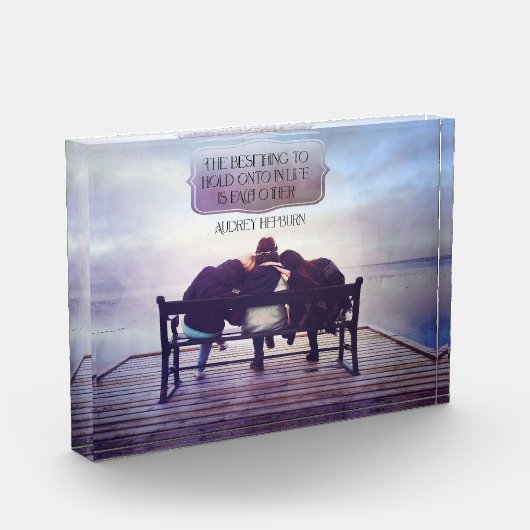 Het beste om vast te houden in het leven fotoblokken (Links)