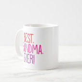 Het beste. Oma. Ooit! Koffiemok (Voorkant links)