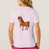 Het beste ontwerp als de kinderen  t-shirt (Achterkant)