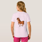 Het beste ontwerp als de kinderen  t-shirt (Achterkant volledig)