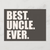 Het beste. Oom. Ooit. Briefkaart (Voorkant)