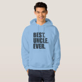 Het beste. Oom. Ooit. Hoodie (Voorkant volledig)