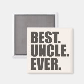 Het beste. Oom. Ooit. Magneet (Voorkant / Achterkant)
