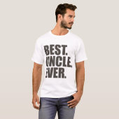 Het beste. Oom. Ooit. T-shirt (Voorkant volledig)