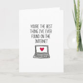 Het beste op internet | Onlinedatering Feestdagen Kaart (Voorkant)