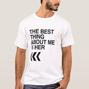 HET BESTE OVER MIJ IS HAAR RECHT -.png T-shirt