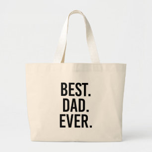 Het beste. Papa. Ooit. Grote Tote Bag