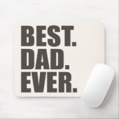 Het beste. Papa. Ooit. Muismat (Met muis)