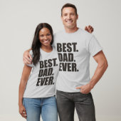Het beste. Papa. Ooit. T-shirt (Unisex)