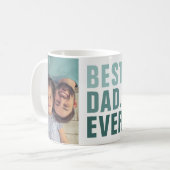 Het beste. Papa. Ooit. Vaderdag 2 Mok fotokoffie (Voorkant links)