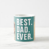 Het beste. Papa. Ooit. Vaderdag 2 Mok fotokoffie (Center)