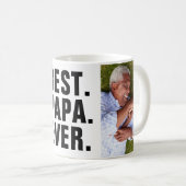 Het beste. Papa. Ooit. Vaderdag 2 Mok fotokoffie (Voorkant rechts)