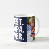 Het beste. Papa. Ooit. Vaderdag 2 Mok fotokoffie (Voorkant rechts)