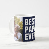 Het beste. Papa. Ooit. Vaderdag 2 Mok fotokoffie (Voorkant links)